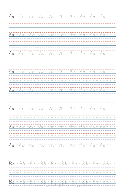 A-z print full pages - Edu Beginner worksheet thumbnail